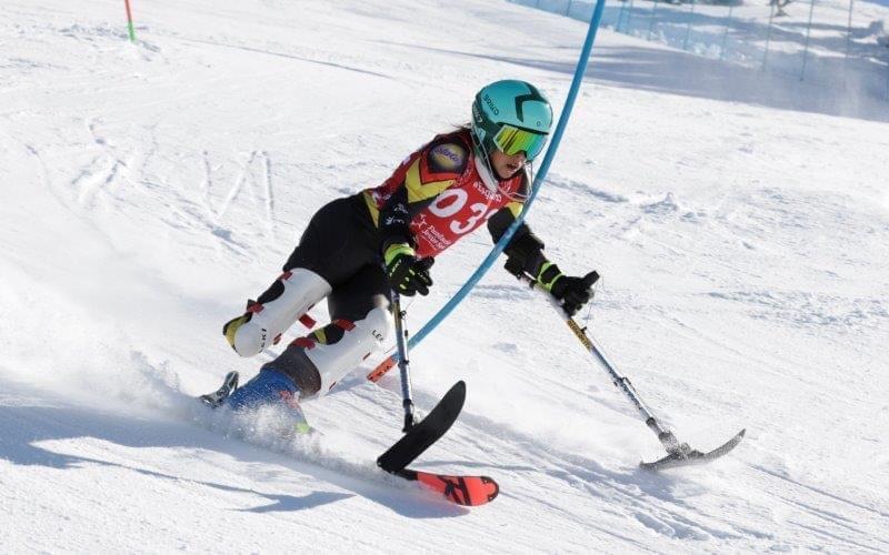 María Martín Granizo and her dream of the Adapted Ski World Cup – CyL Adapted Sport