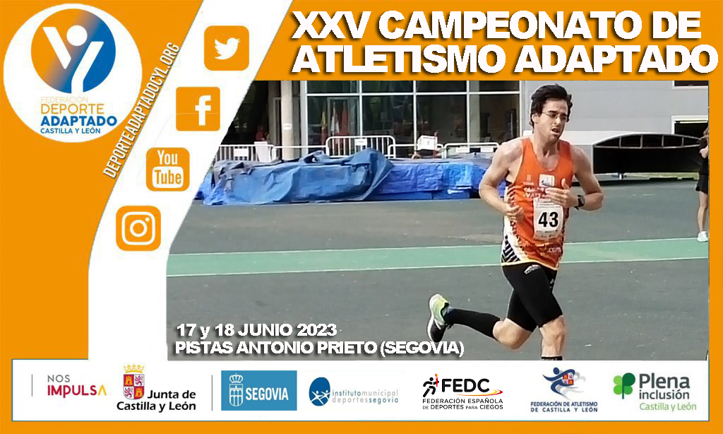 XXV Campeonato de Atletismo Adaptado de Castilla y León