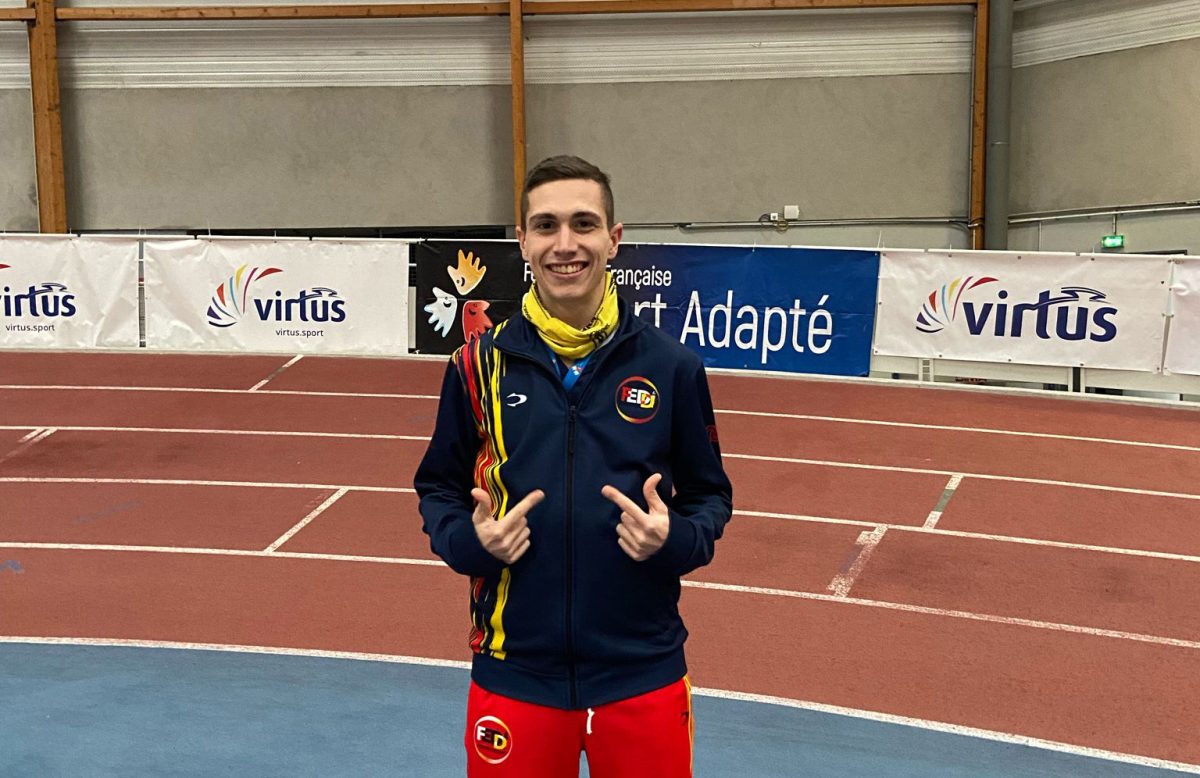 Adrián Parras, going for the Indoor World Championships in France – Adapted Sports CyL