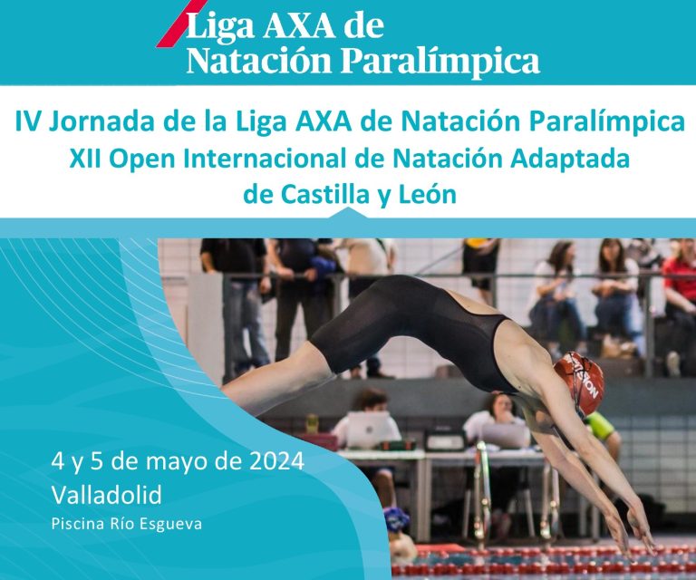 XII Open Internacional de Natación Adaptada de Castilla y León y IV jornada de Liga AXA 2024
